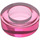 LEGO Transparent Dark Pink Tile 1 x 1 Round (35381 / 98138)