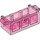 LEGO Transparent Dark Pink Treasure Chest Bottom with Slots (4738 / 54195)