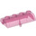 LEGO Transparent Dark Pink Treasure Chest Lid 2 x 4 with Thick Hinge (4739 / 29336)