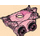 LEGO Transparent Dark Pink Venge Shoulder Armor (86124)