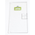 LEGO Transparent Door 1 x 4 x 6 with Stud Handle with &#039;OPEN&#039;, Green Sticker (35290)