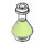 LEGO Transparent Flask avec Lime Fluid (2608 / 93549)