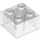 LEGO Transparenter Glitzer Backstein 2 x 2 (3003 / 6223)