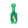 LEGO Transparent Green Bottle  with Message in a Bottle (28662)