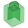 LEGO Vert transparent Brique 1 x 1 (3005 / 30071)