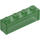 LEGO Transparent Green Brick 1 x 4 without Bottom Tubes (3066 / 35256)