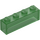 LEGO Transparent Green Brick 1 x 4 without Bottom Tubes (3066 / 35256)