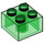 LEGO Vert transparent Brique 2 x 2 (3003 / 6223)