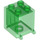 LEGO Vert transparent Récipient 2 x 2 x 2 avec tenons encastrés (4345 / 30060)