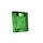 LEGO Transparant Groen Container Doos 2 x 2 x 2 Deur met Sleuf (4346 / 30059)