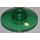 LEGO Transparent Green Dish 2 x 2 (4740 / 30063)
