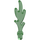 LEGO Gennemsigtig grøn Flamme med 2 base pins (6126)