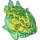 LEGO Transparent Green Head Bad 2007 (57553)