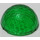 LEGO Verde trasparente Hemisphere 4 x 4 con Ripples (30208 / 71967)