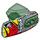 LEGO Transparentes Grün Hero Factory Armor mit Kugelgelenkpfanne Größe 5 mit &#039;FURNO 3.0&#039;, Eagle Kopf (90639 / 96100)