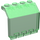 LEGO Transparent Green Hinge Panel 2 x 4 x 3.3 (2582)