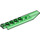 LEGO Transparent Green Hinge Plate 1 x 8 with Angled Side Extensions (Squared Plate Underneath) (14137 / 50334)