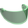 LEGO Vert transparent Minifig Casque Visière (2447 / 35334)
