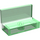 LEGO Transparant Groen Paneel 1 x 2 x 1 met vierkante hoeken (4865 / 30010)