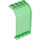 LEGO Vert transparent Panneau 3 x 4 x 6 avec Haut incurvé (2571 / 35251)