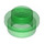 LEGO Transparent Green Plate 1 x 1 Round (6141 / 30057)