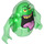 LEGO Transparent Green Slimer Minifigure