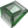 LEGO Vert transparent Pente 1 x 1 (31°) (50746 / 54200)