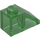 LEGO Transparent Green Slope 1 x 2 (45°) (3040 / 6270)