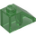 LEGO Transparent Green Slope 1 x 2 (45°) (3040 / 6270)