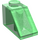 LEGO Transparent Green Slope 1 x 2 (45°) (3040 / 6270)