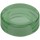 LEGO Transparent Green Tile 1 x 1 Round (35381 / 98138)