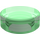 LEGO Transparent Green Tile 1 x 1 Round (35381 / 98138)