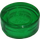 LEGO Vert transparent Tuile 1 x 1 Rond (35381 / 98138)
