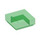 LEGO Transparent Green Tile 1 x 1 with Groove (3070 / 30039)