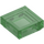 LEGO Transparent Green Tile 1 x 1 with Groove (3070 / 30039)