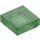 LEGO Transparent Green Tile 1 x 1 with Groove (3070 / 30039)