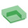 LEGO Vert transparent Tuile 1 x 1 avec rainure (3070 / 30039)