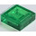 LEGO Vert transparent Tuile 1 x 1 avec rainure (3070 / 30039)