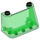 LEGO Transparant Groen Voorruit 2 x 4 x 2 (3823 / 35260)