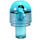 LEGO Transparent Light Blue Bar 1 with Light Cover (29380 / 58176)