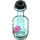 LEGO Transparent Light Blue Bottle  with &#039;Drink Me&#039; (26166 / 95228)