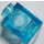LEGO Bleu clair transparent Brique 1 x 1 avec Phare (4070 / 30069)