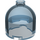 LEGO Bleu clair transparent Brique 2 x 2 x 1.7 Rond Cylindre avec Dome Haut (26451 / 30151)