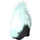 LEGO Transparent Light Blue Cocoon Petal with Black Base Pattern (15358)