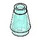 LEGO Transparent Light Blue Cone 1 x 1 with Top Groove (28701 / 59900)