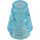 LEGO Transparent Light Blue Cone 1 x 1 with Top Groove (28701 / 59900)