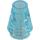 LEGO Transparent Light Blue Cone 1 x 1 with Top Groove (28701 / 59900)