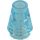 LEGO Transparent Light Blue Cone 1 x 1 with Top Groove (28701 / 59900)