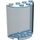 LEGO Bleu clair transparent Cylindre 2 x 4 x 4 Demi (6218 / 20430)