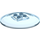LEGO Transparent Light Blue Dish 6 x 6 (Hollow Studs) (44375 / 45729)